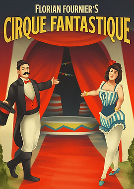 Circus Big Top Entrance