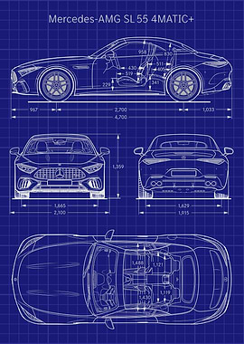 Mercedes AMG SL 55 2023