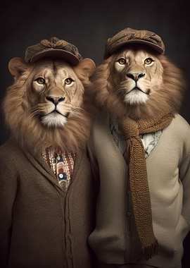 Hipster Lion Brothers