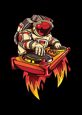 Dj Astronaut Diskjockey