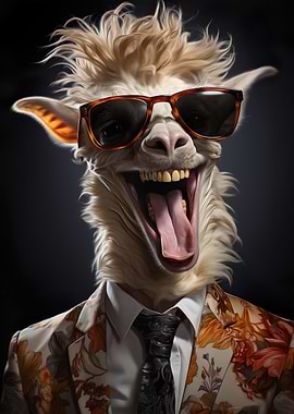 Funny Llama