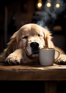Golden Retriever Coffee