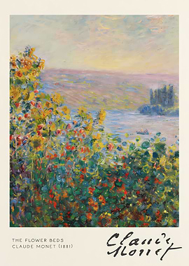 The Flower Beds Monet