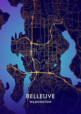 Bellevue Map