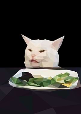 woman y elling at a cat 2