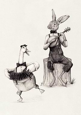 Feathered Furry Harmony