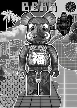 Bear grayscale