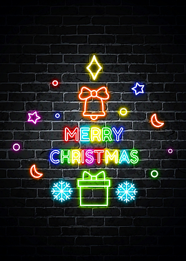 Merry Christmas Neon Light