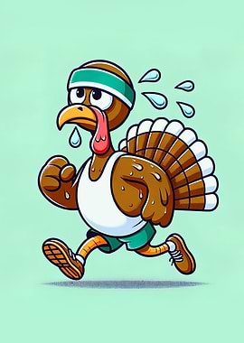 Marathon Turkey in Running