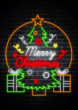 Merry Christmas Neon Light