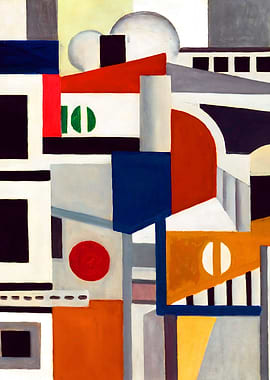Fernand Leger Rooftops