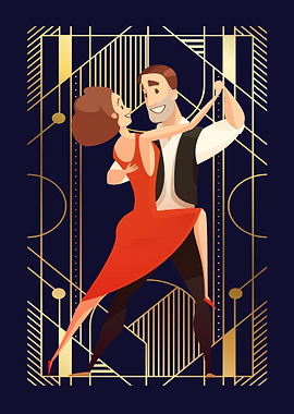 Art Deco poster
