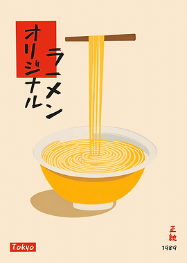 1989 Ramen Poster