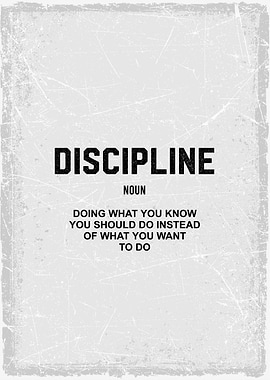 discipline