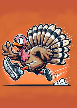 Marathon Turkey in Running