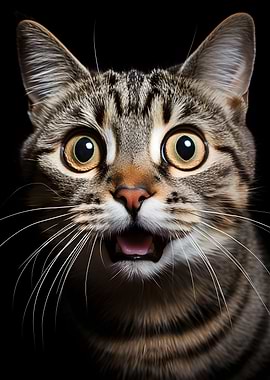 Cat Shocked