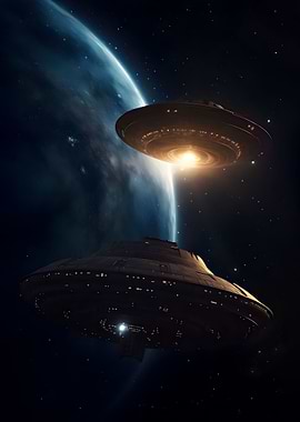 Spaceships in space