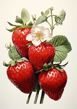 Sweet Strawberry Serenity