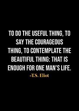 TS Eliot Quotes