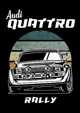 QUATTRO RALLY CAR