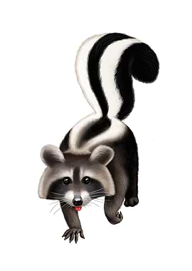 Smelly raccoon