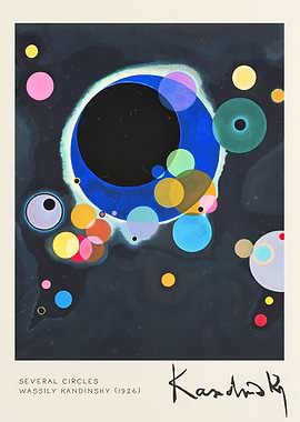Several Circles Kandinsky