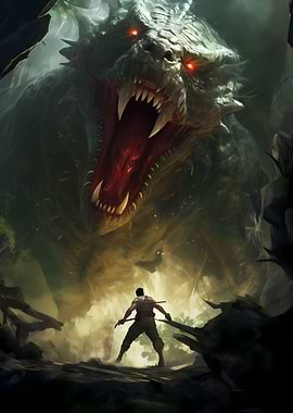 Fantasy Endboss Monster