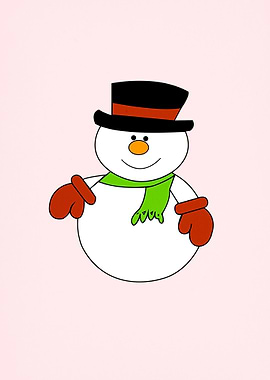 snowman baby cute