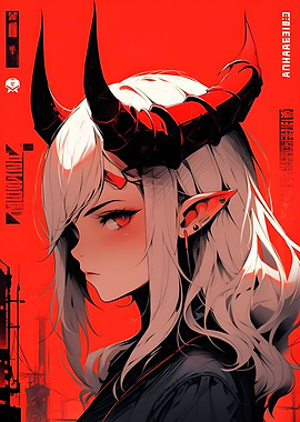 Anime Demon Girl