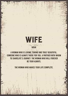 wife