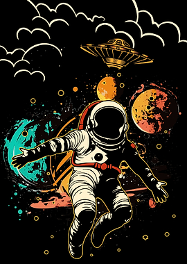 Astronaut In Space