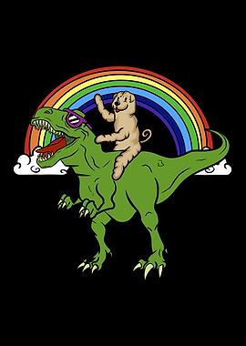 Shar Pei T Rex Dinosaur