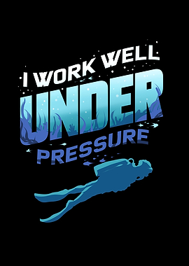 Funny Scuba Diver Diving