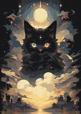 Celestial Feline Explorer