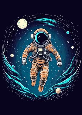 Astronaut In Space