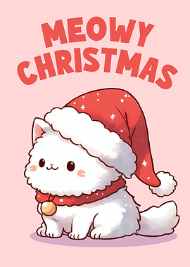 Meowy Christmas Cat