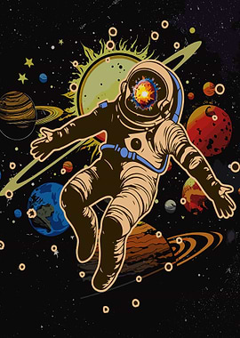 Astronaut In Space