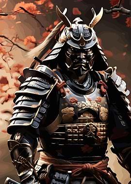 Japanese Samurai Sakura