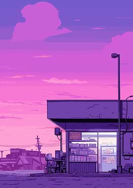 Lofi Pink Retro
