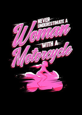 Ladies Motorcycle Girl