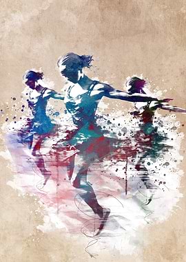 Synchronized swimmers