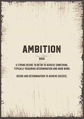 ambition