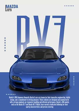 bleu rx7