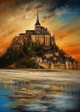 Mont Saint Michel Normandy