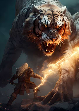 Fantasy Endboss Tiger