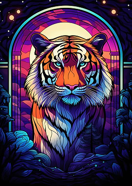 Fantastic Tiger the wild