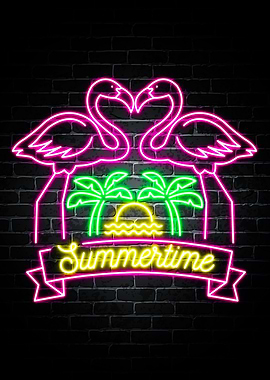 Neon Summer Time