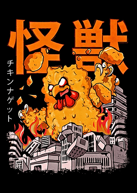 Kaiju Chicken Nugget