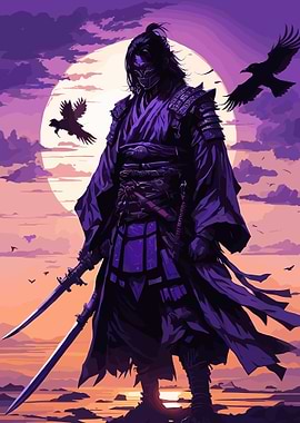 Japanese Samurai Sakura