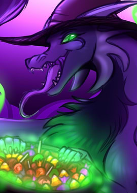 The Halloween Dragon